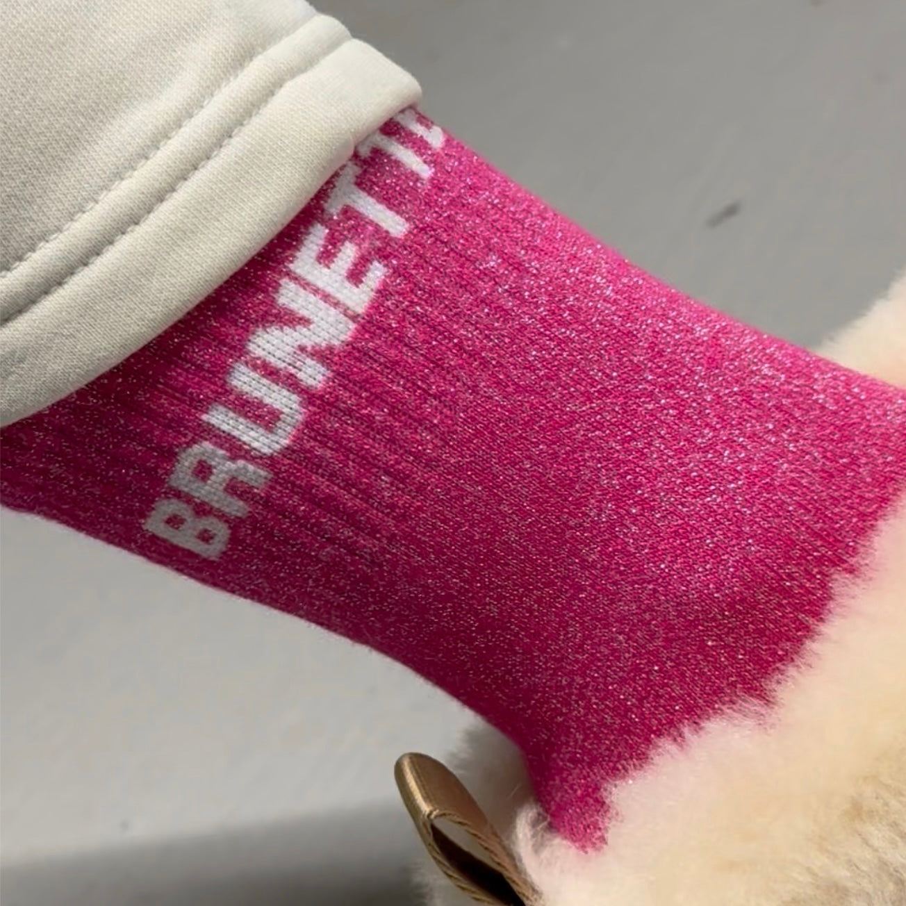 Chaussettes à paillettes