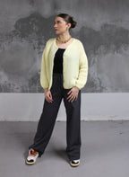 CARDIGAN ALBA JAUNE
