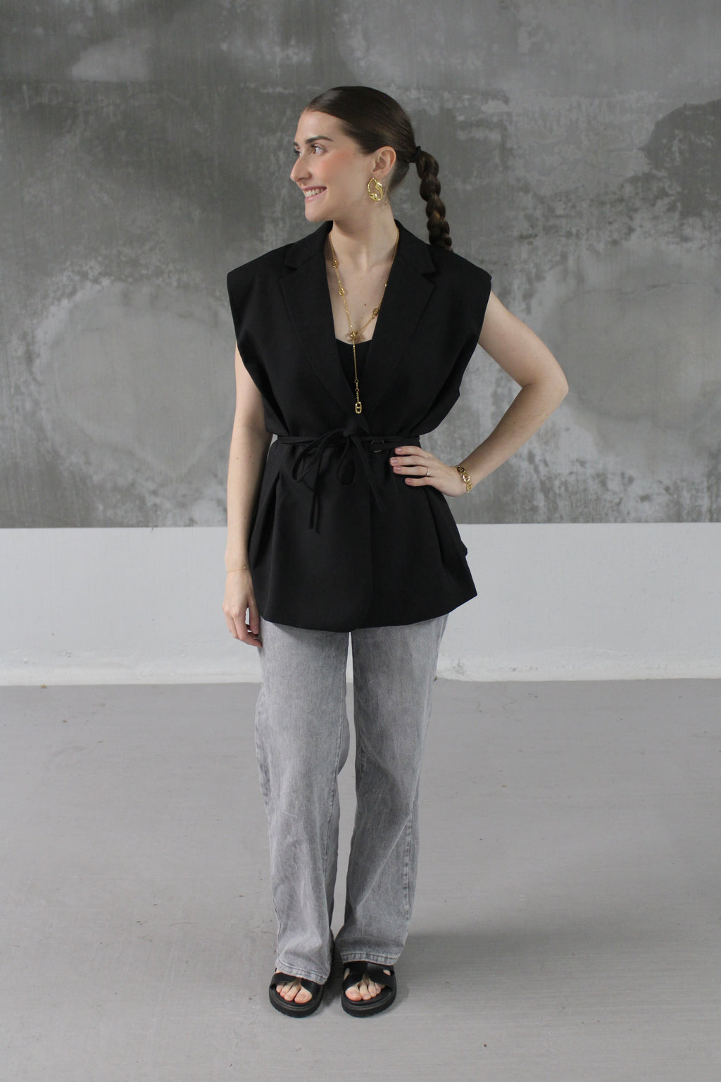 BLAZER SANS MANCHE VERA