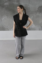 BLAZER SANS MANCHE VERA