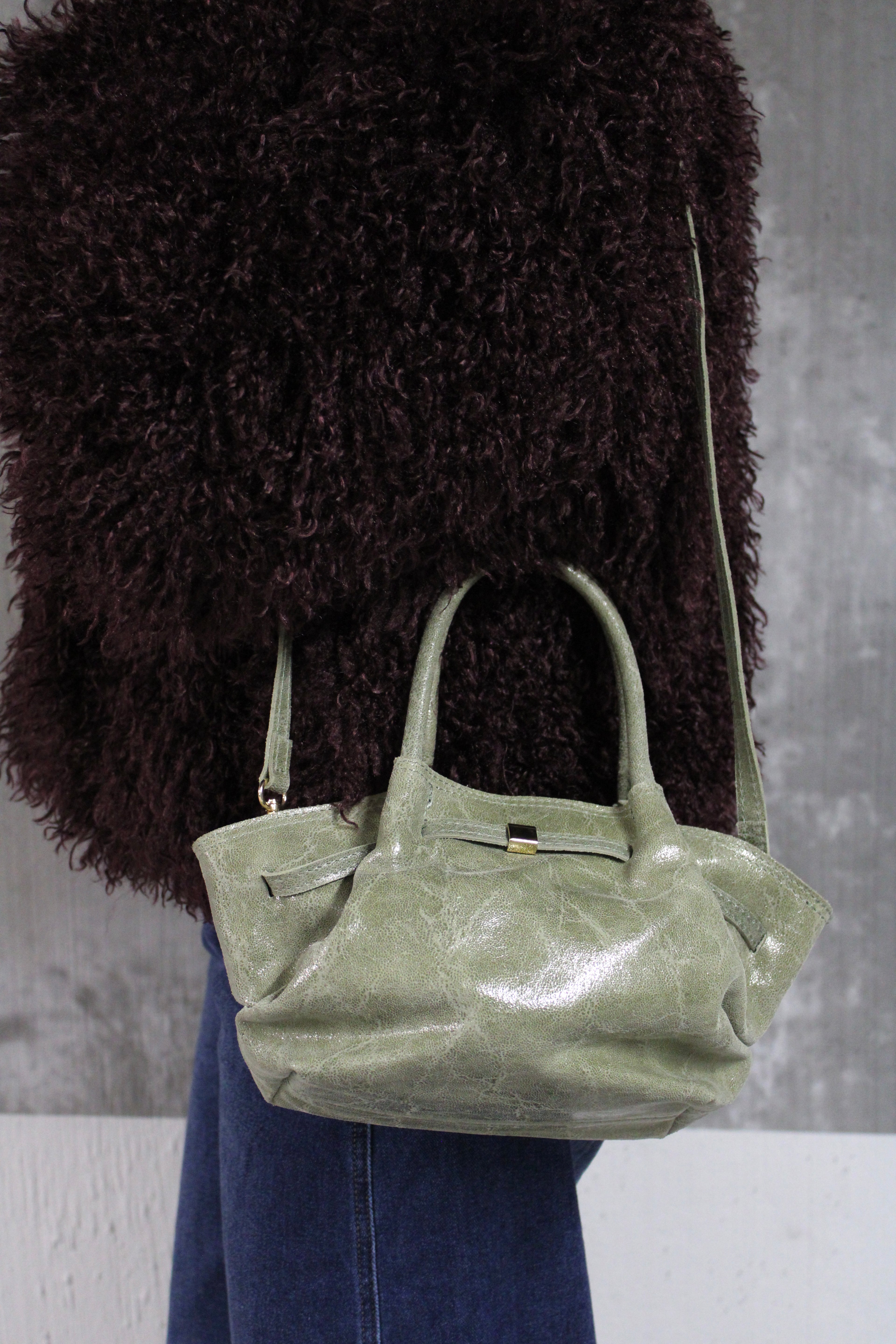 SAC A MAIN KAKI CLEO