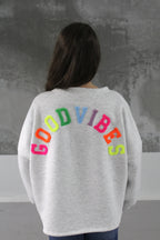 PULL GRIS GOODVIBES