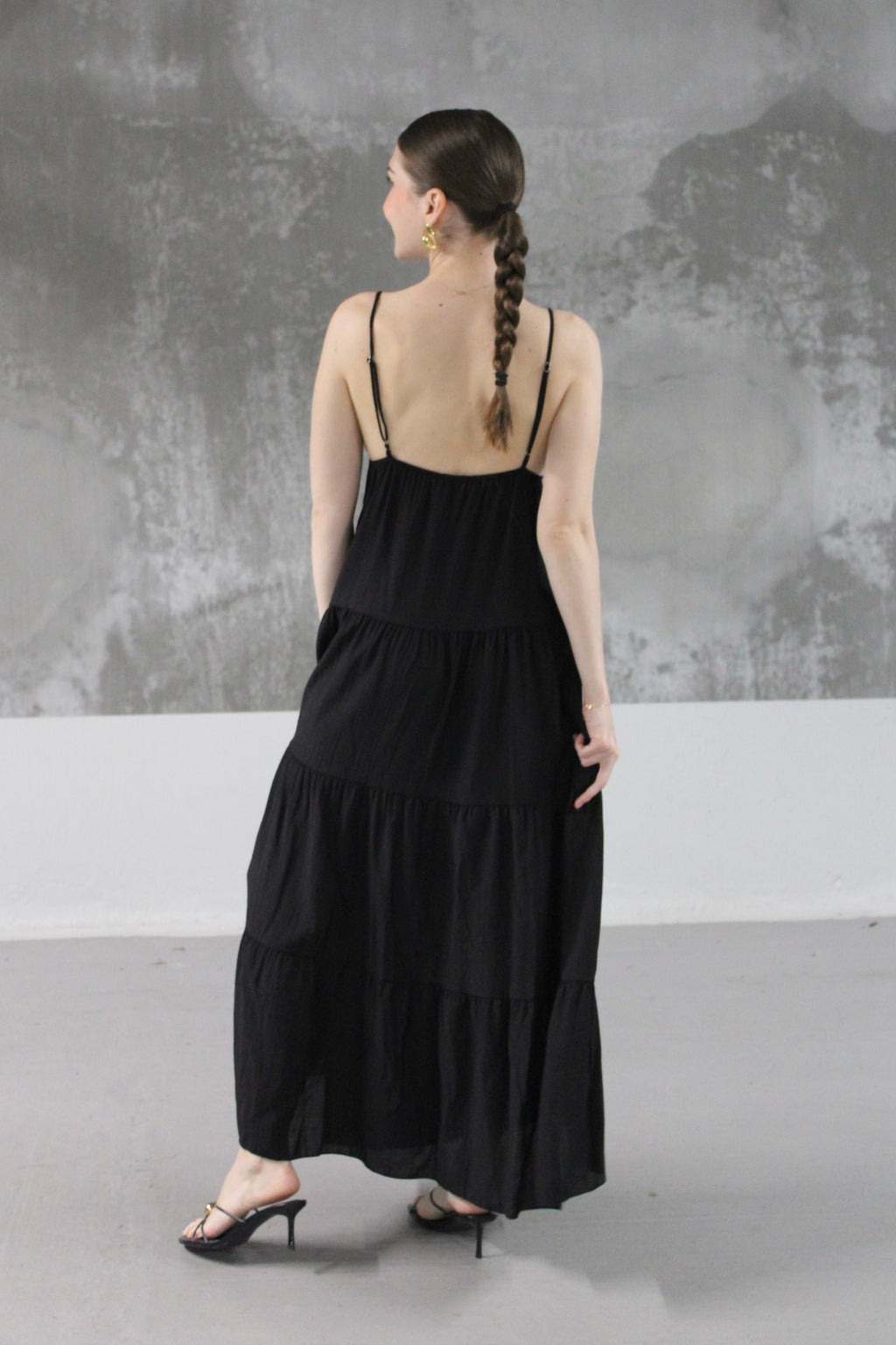 ROBE LONGUE SOLEIL NOIRE