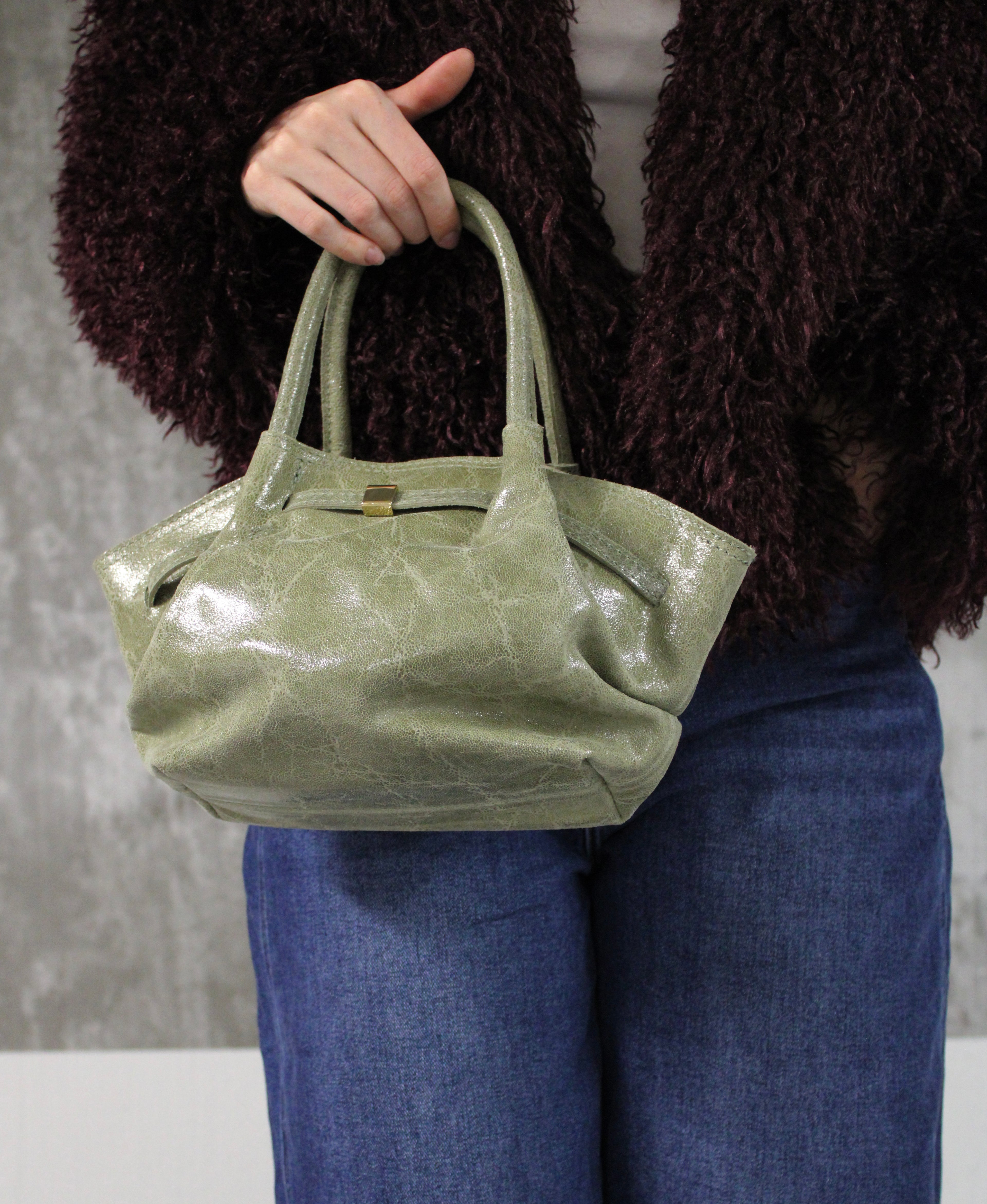 SAC A MAIN KAKI CLEO
