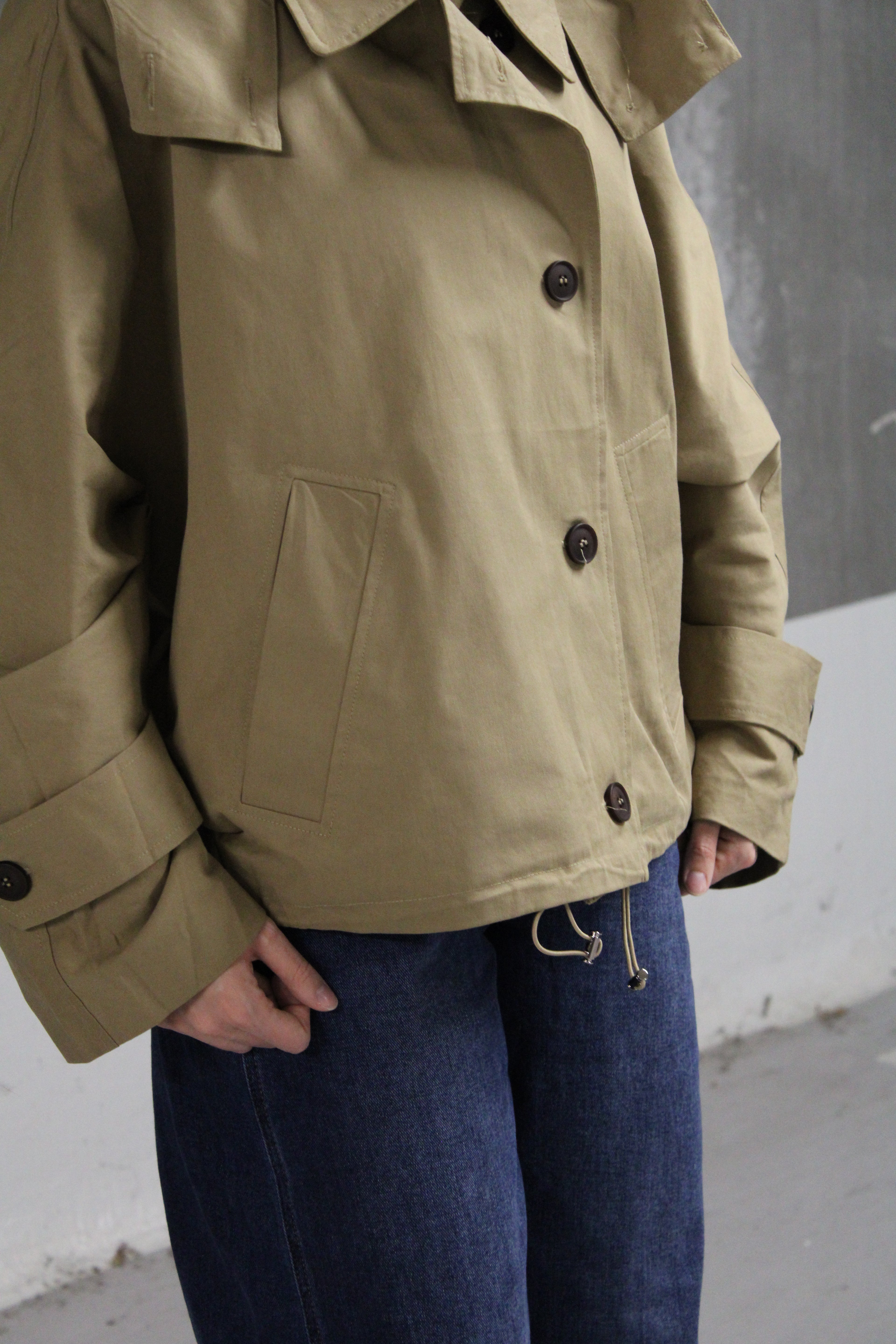 TRENCH COURT KAKI CHLOE