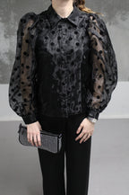 CHEMISIER A POIS LILY