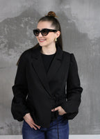 BLAZER CACHE-COEUR NOIR JULIE