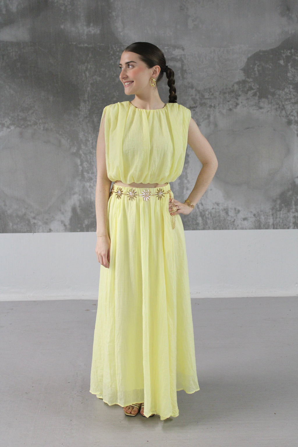 ENSEMBLE JAUNE MARYVONNE