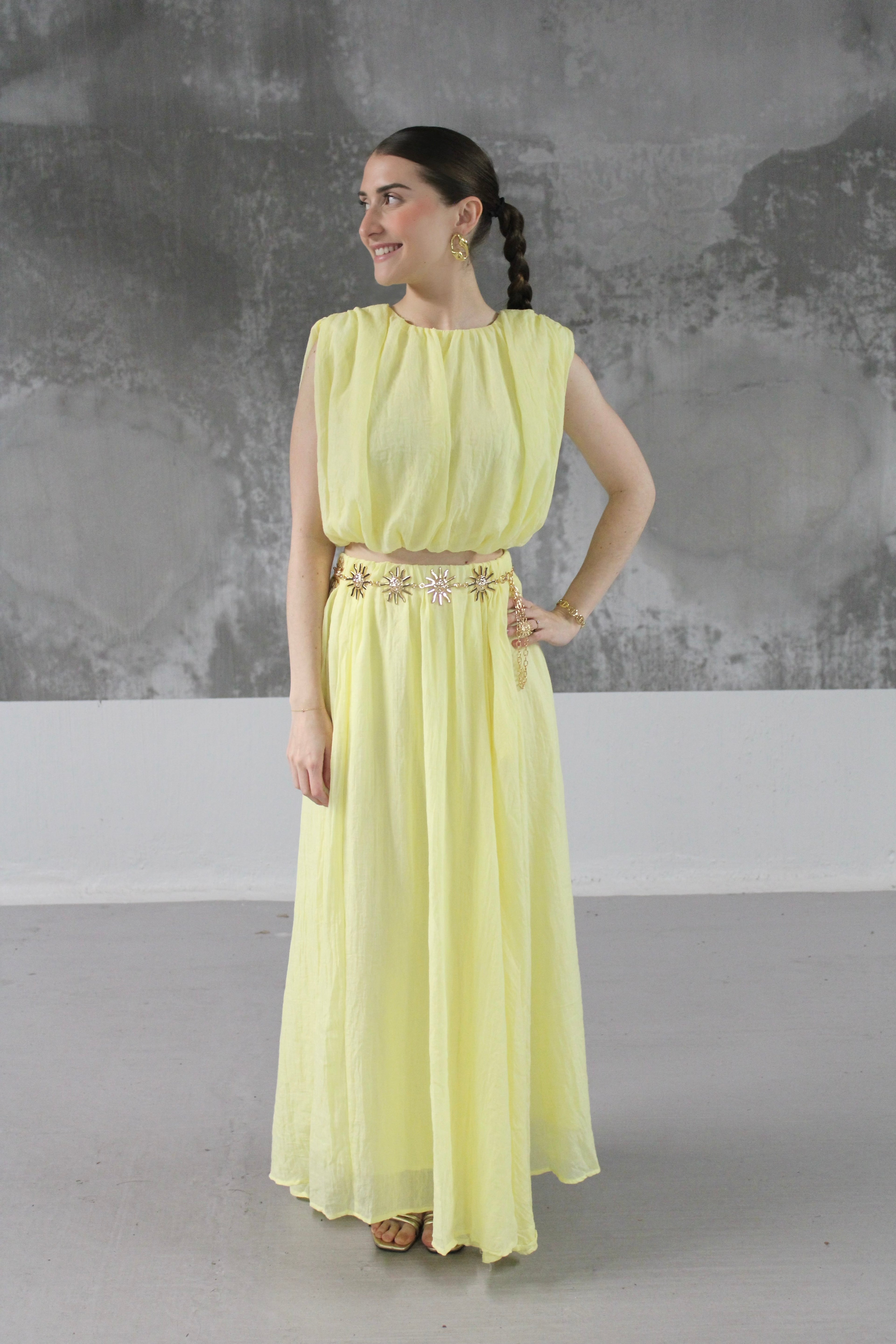 ENSEMBLE JAUNE MARYVONNE