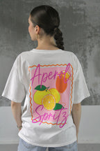 T-SHIRT BLANC APEROL SPRITZ