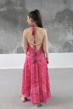 ROBE BOHEME ROSE FUSCHIA