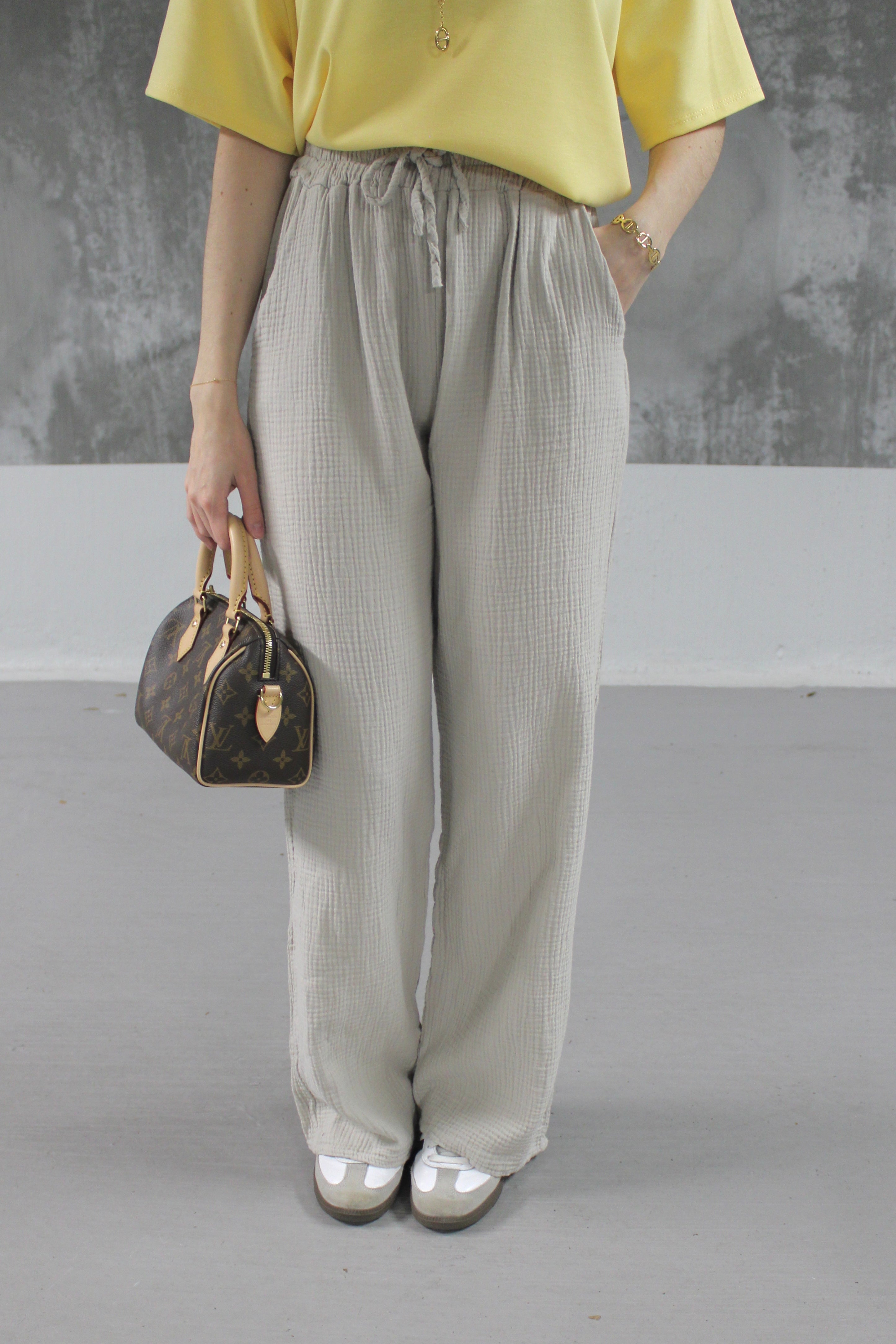 PANTALON BEIGE ESMEE