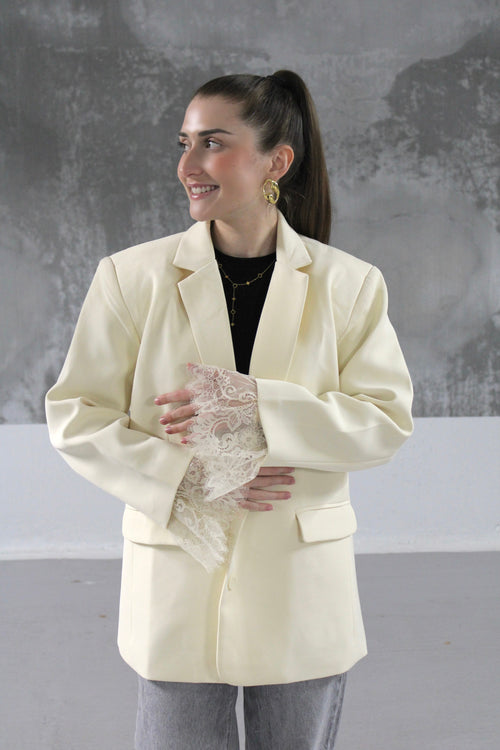 BLAZER JAUNE CASSANDRA