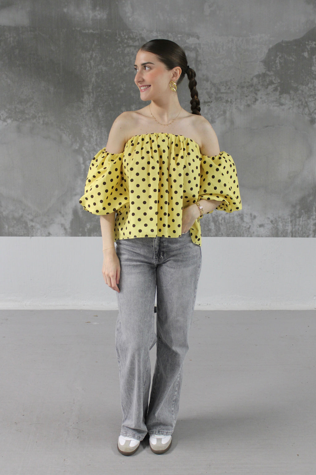 BLOUSE MIA JAUNE