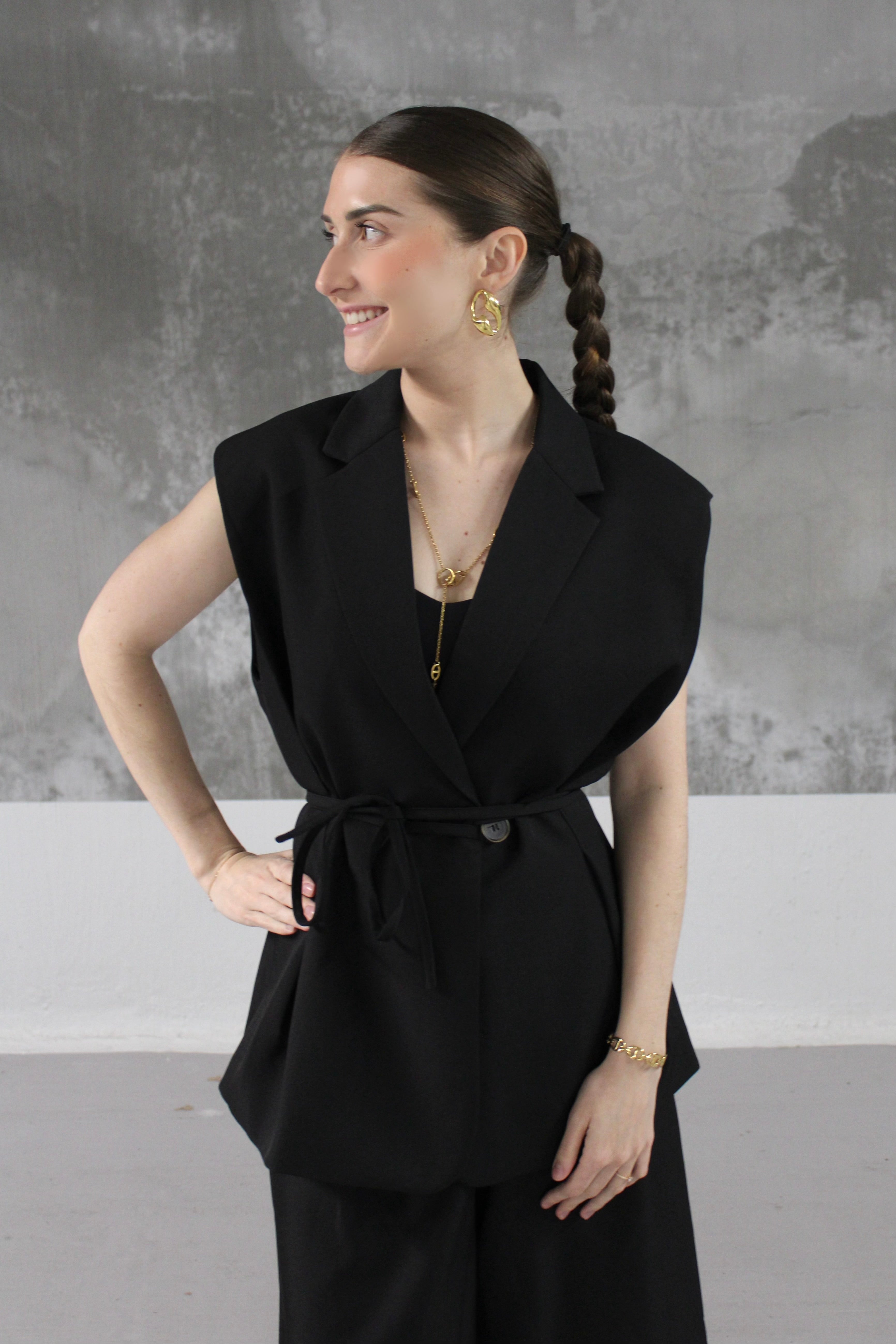 BLAZER SANS MANCHE VERA