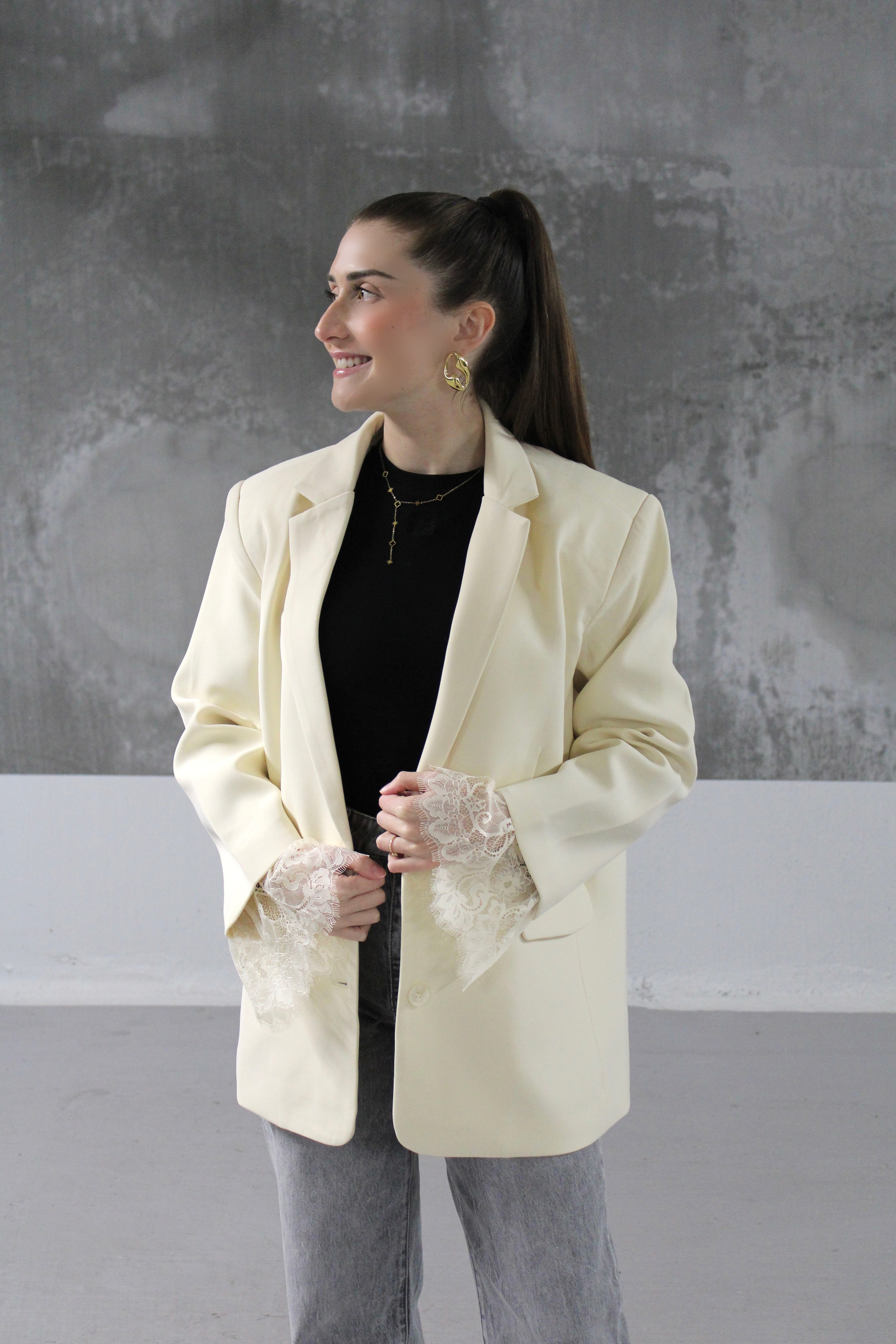 BLAZER JAUNE CASSANDRA