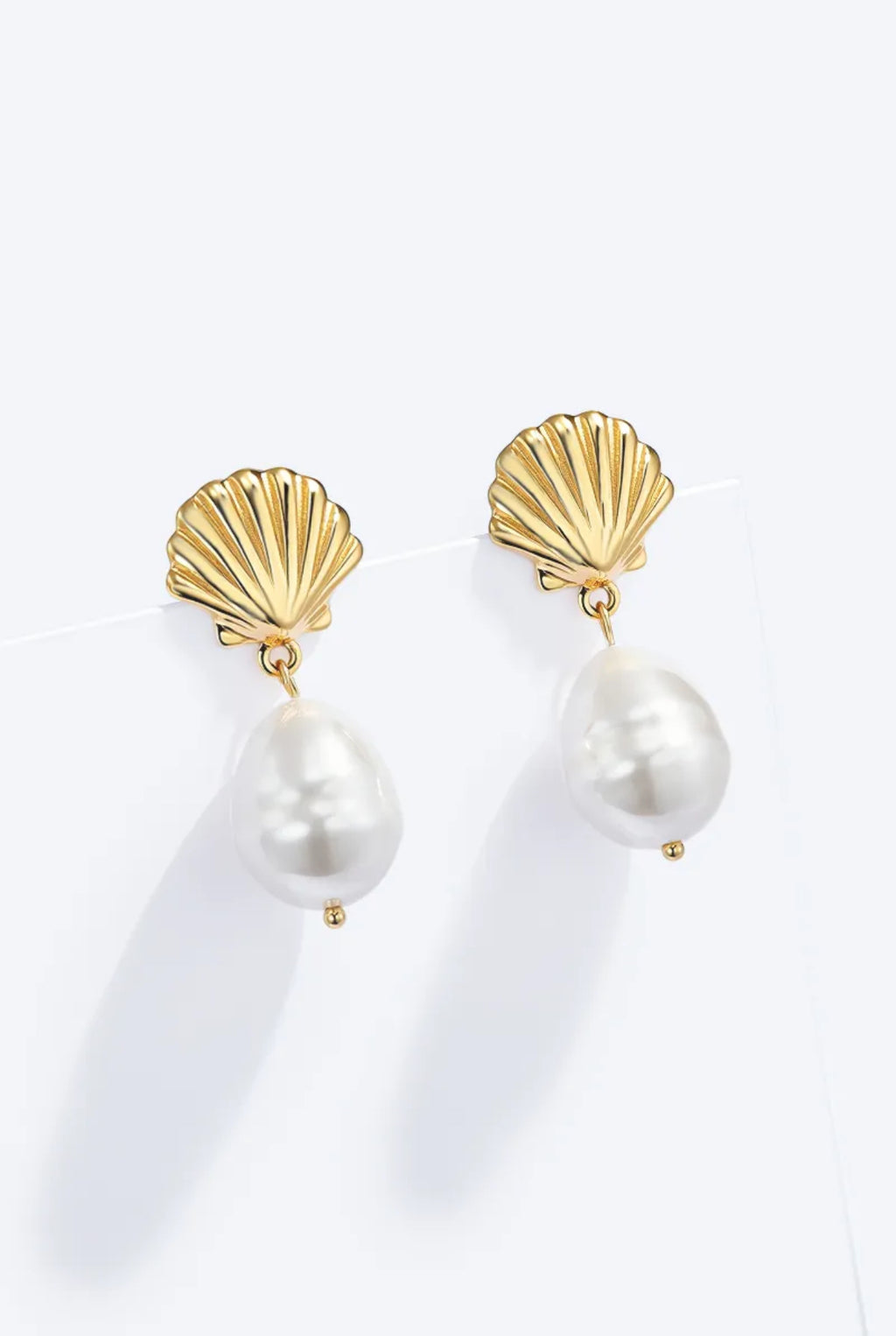 BOUCLES D'OREILLES COQUILLAGE