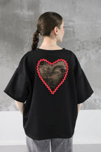T-SHIRT LOVE NOIR
