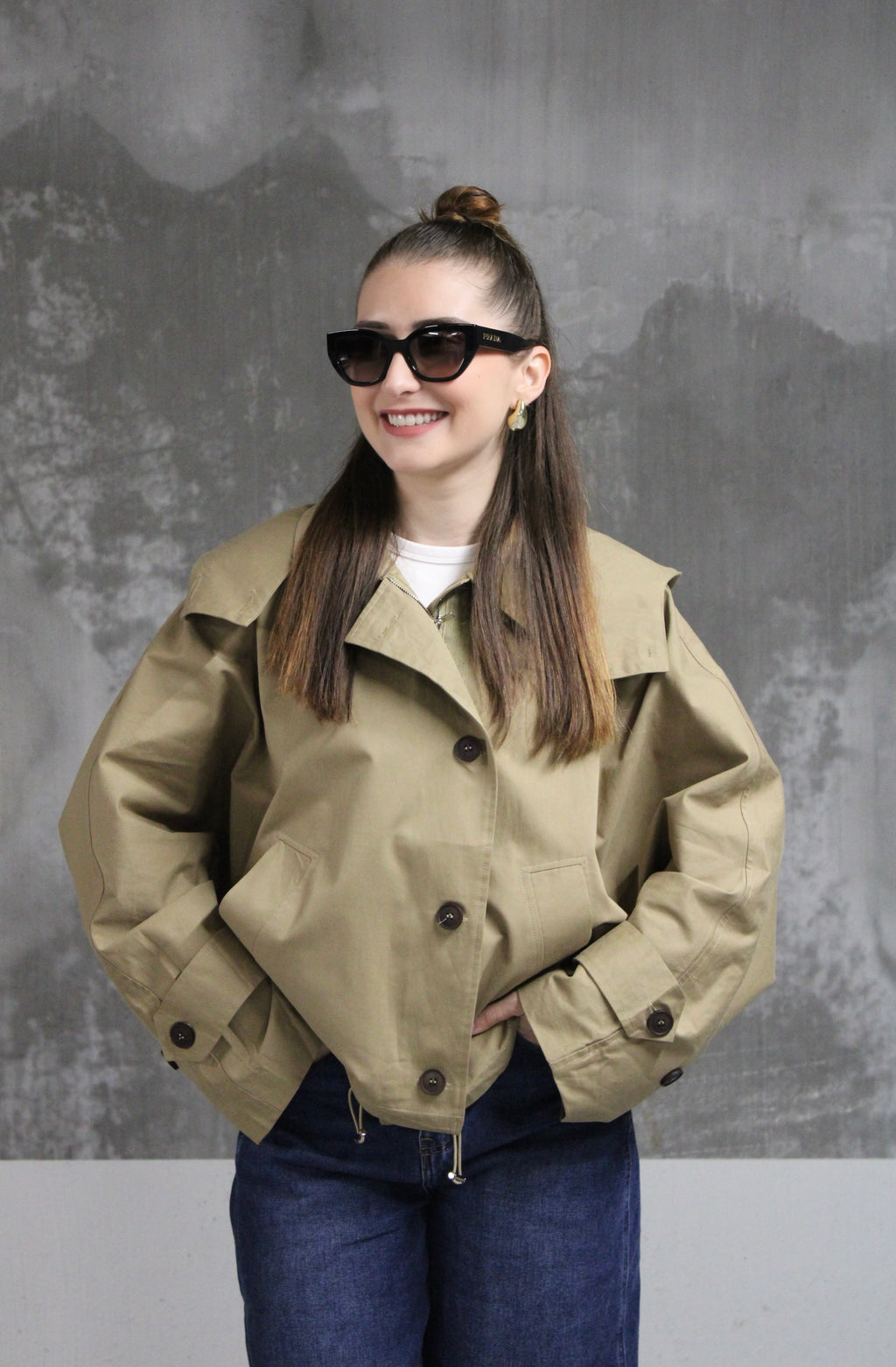 TRENCH COURT KAKI CHLOE