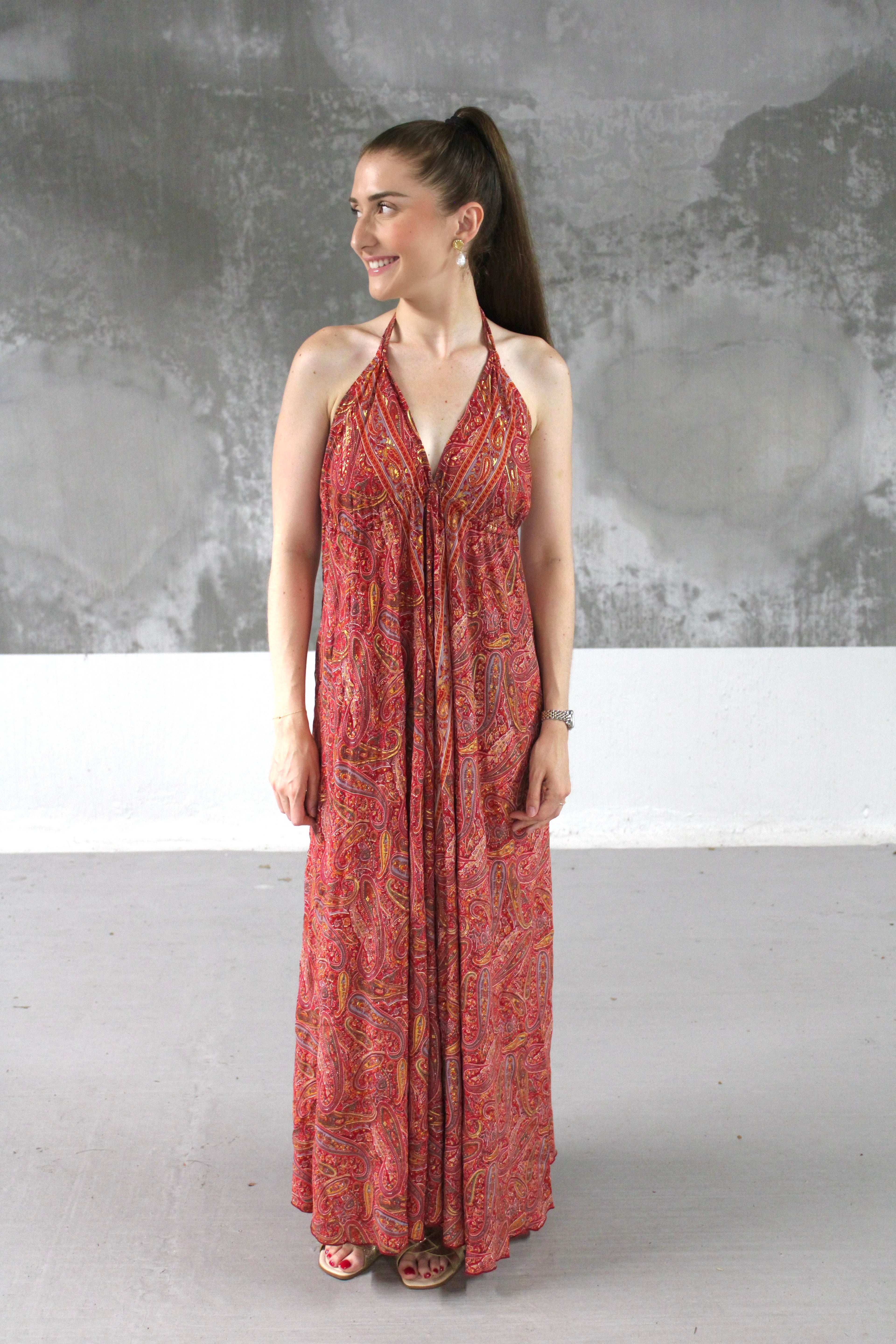 ROBE BOHEME ROUILLE