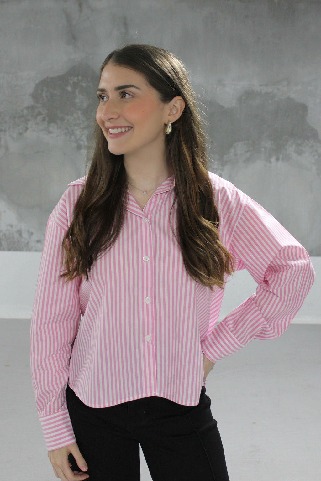 CHEMISE À RAYURE MIRA