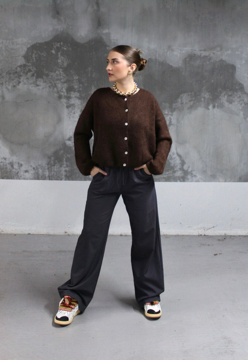 CARDIGAN ALBA CHOCOLAT