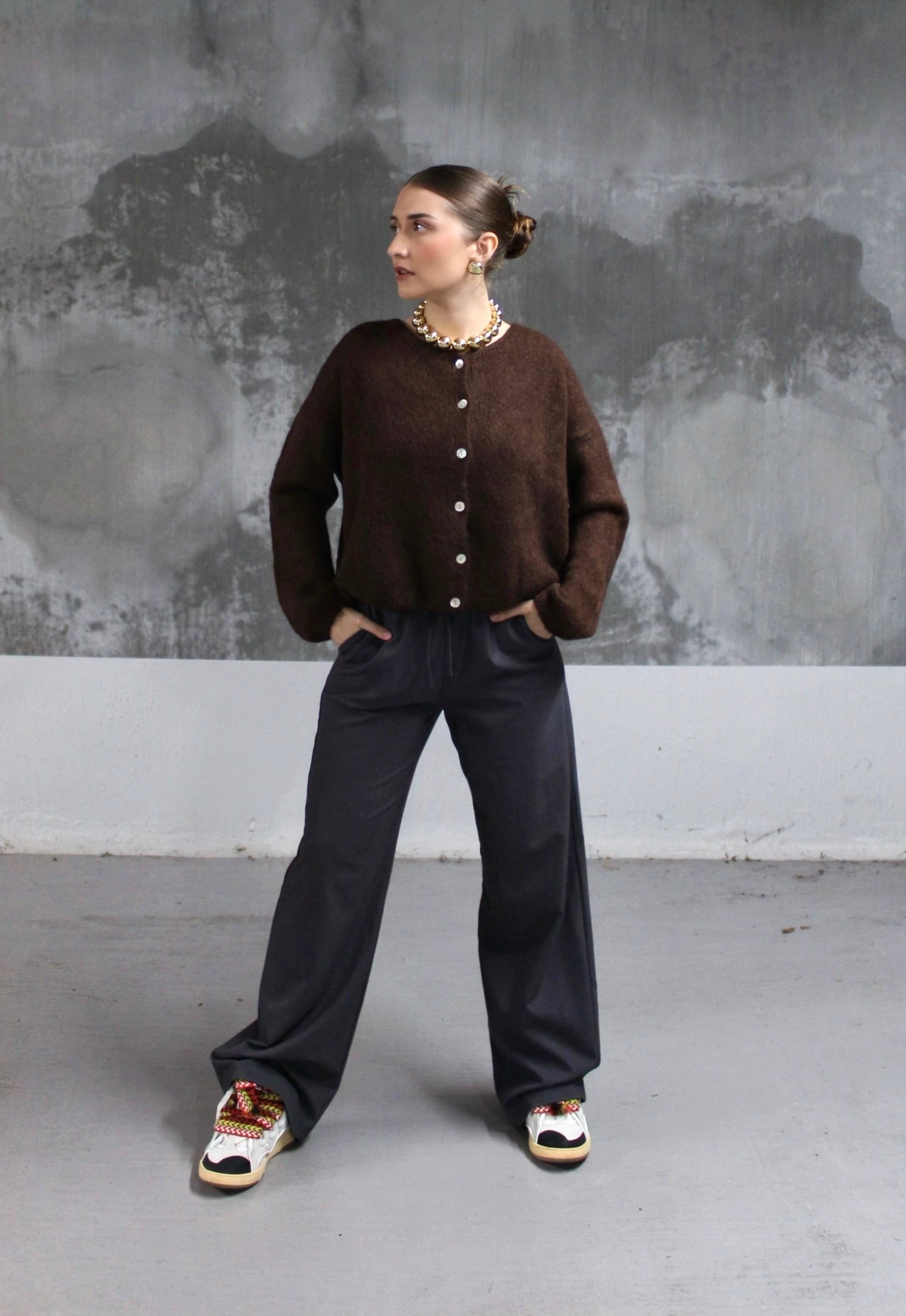 CARDIGAN ALBA CHOCOLAT