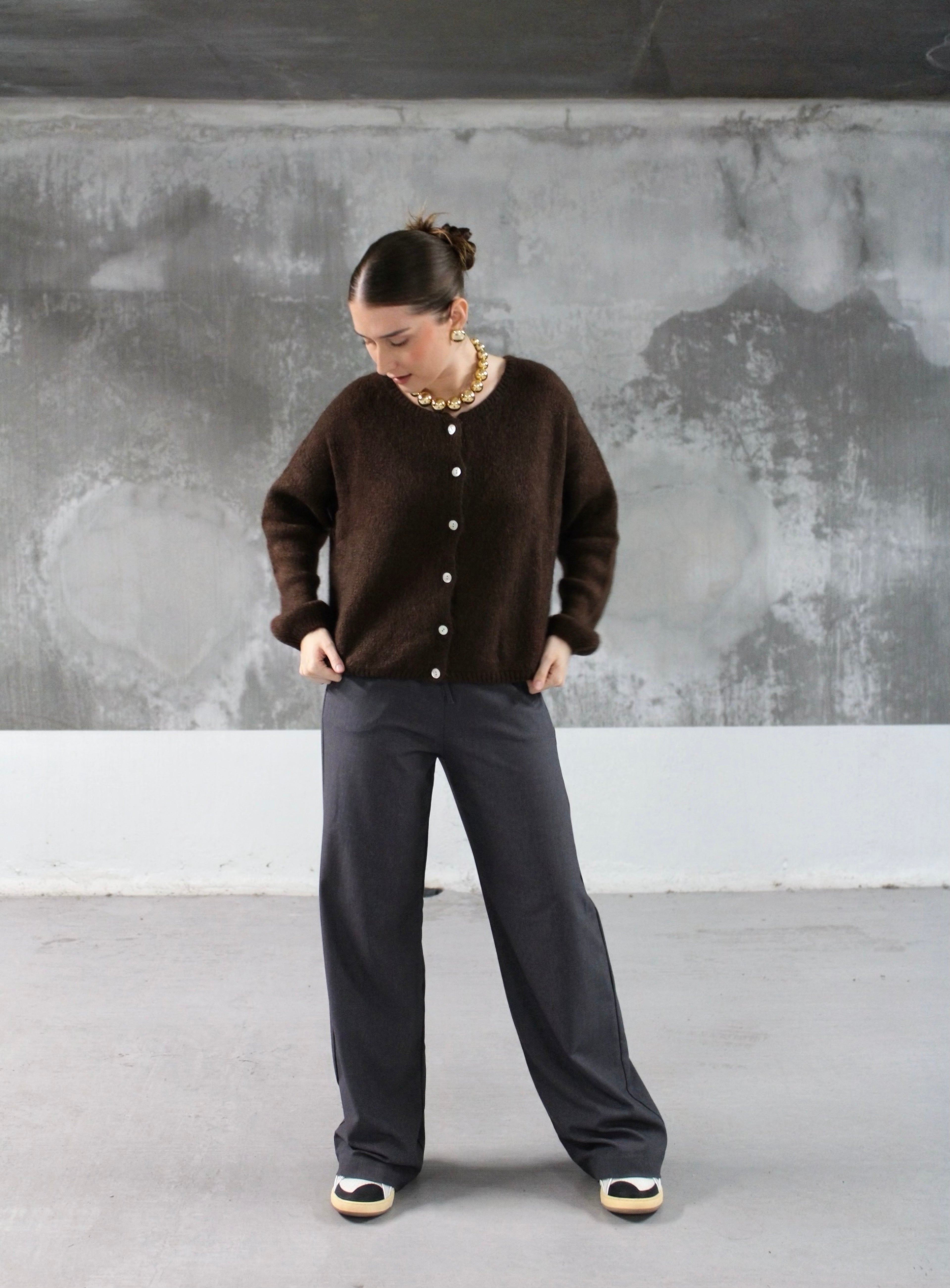 CARDIGAN ALBA CHOCOLAT