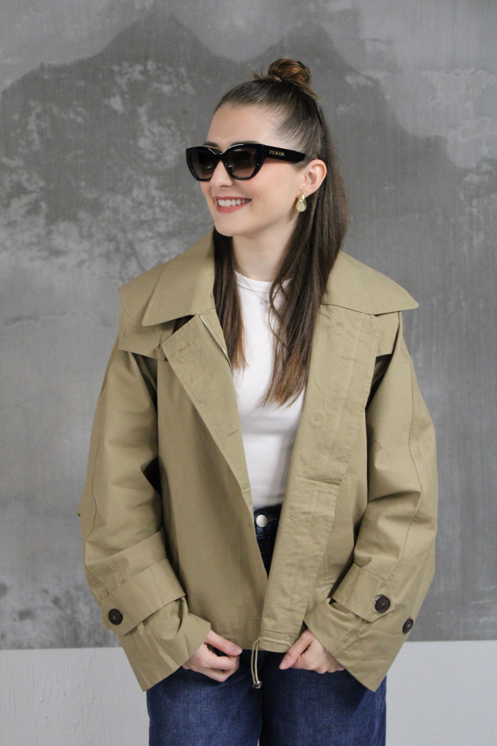 TRENCH COURT KAKI CHLOE