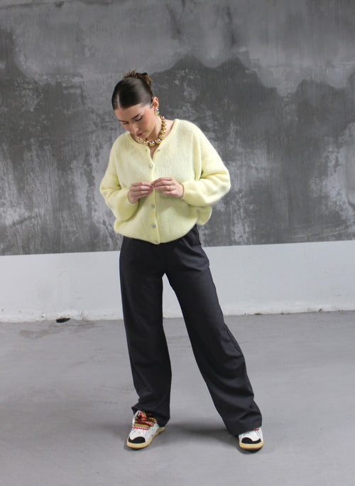 CARDIGAN ALBA JAUNE