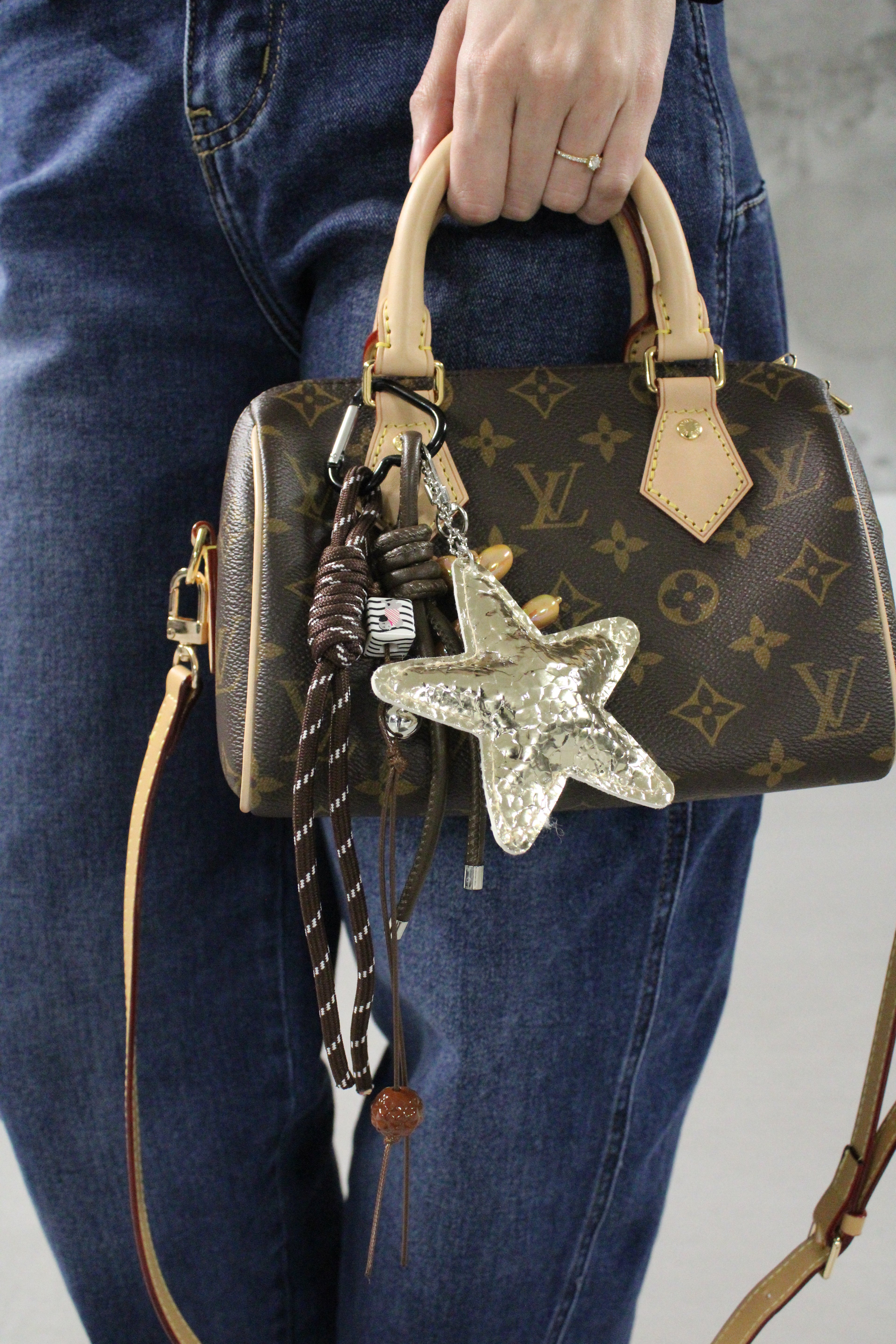 Grigri étoile dorée