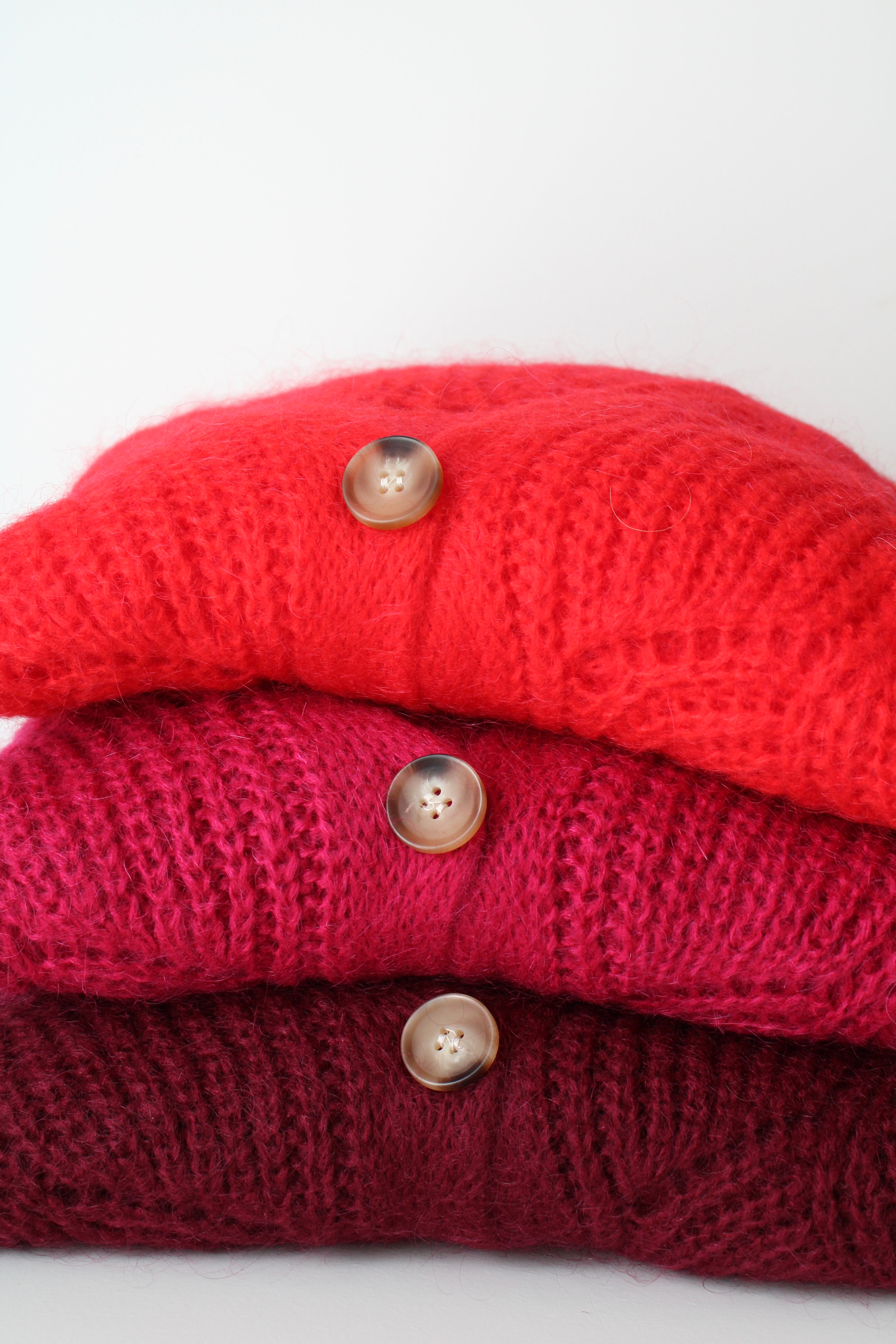 CARDIGAN AMAYA BORDEAUX