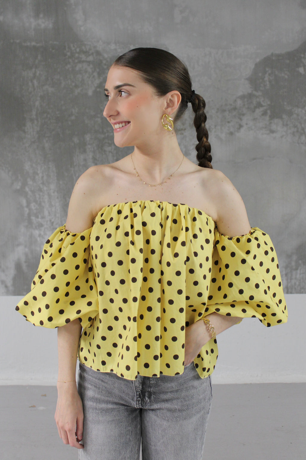BLOUSE MIA JAUNE
