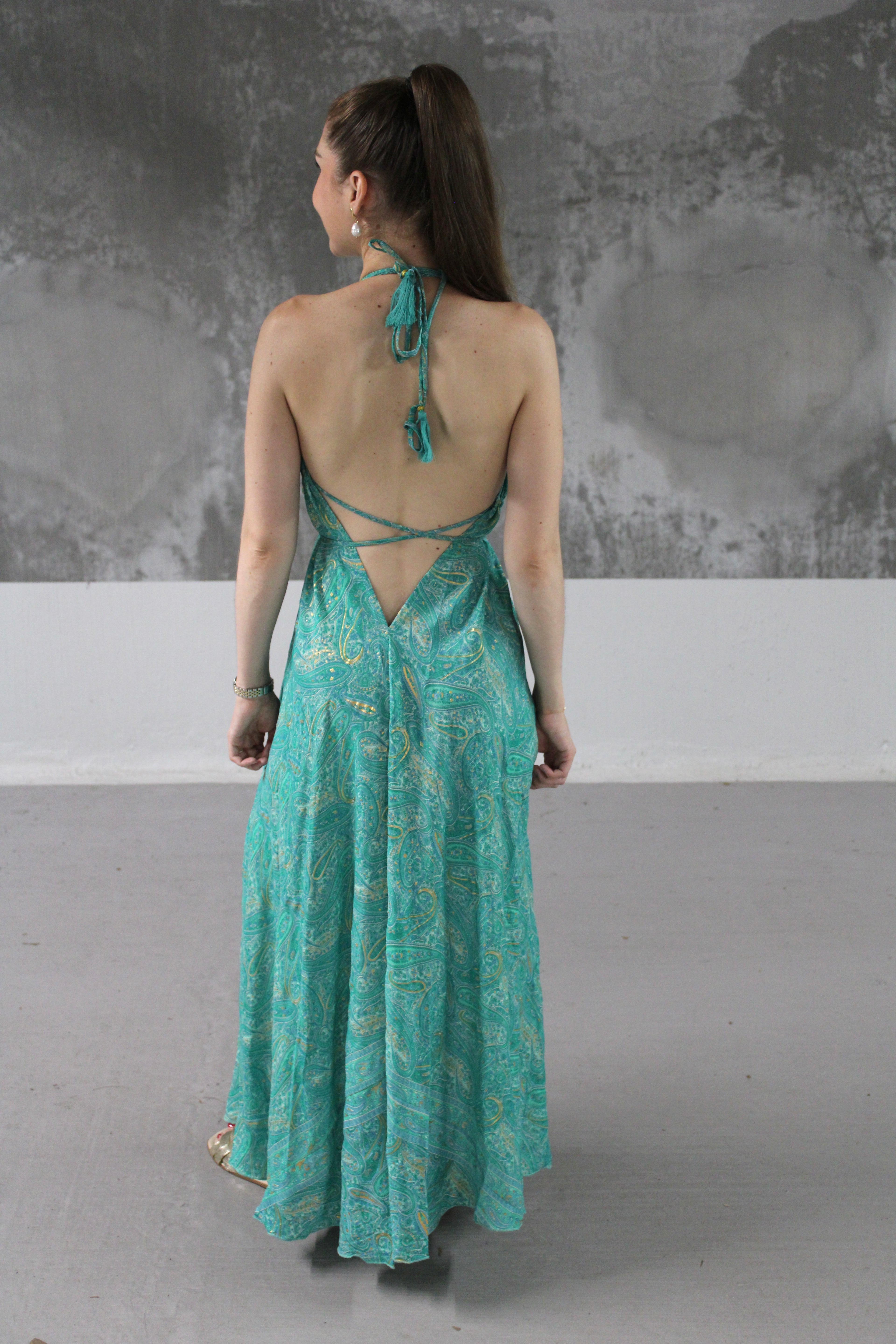 ROBE BOHEME TURQUOISE