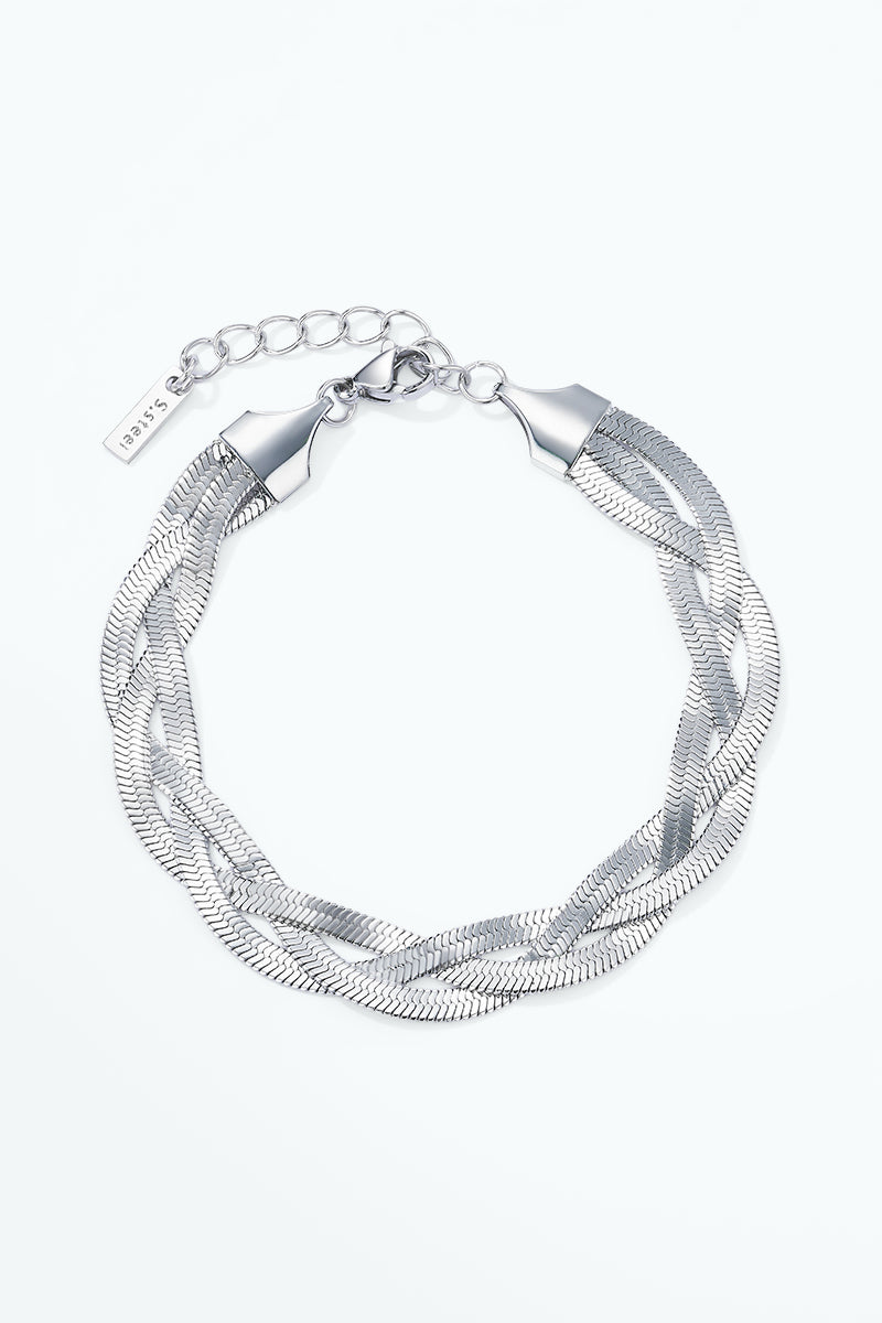 BRACELET TORSADE SILVER