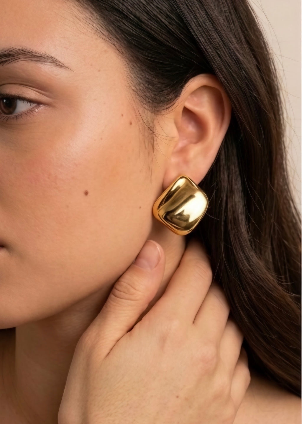 BOUCLES D’OREILLES CARRE GOLD